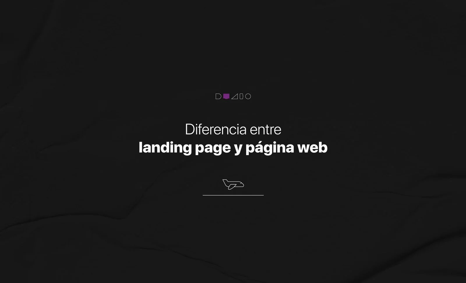 Diferencia entre landing page y página web