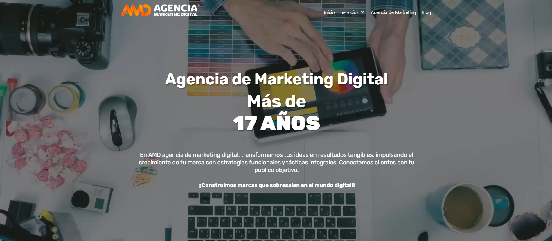 Agencias de desarrollo web AMD Agencia
